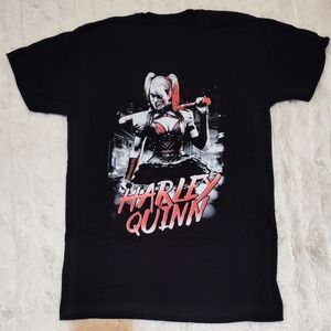 DC Comics Harley Quinn Black and Red Tee